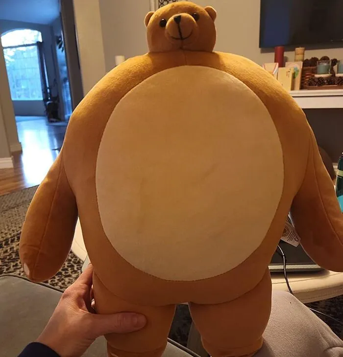 You Can Hug It, You Can Love It, But You Can't Quite Figure Out Why It Has Such A Disproportionately Small Head: Say Hello To The <a Style="Display:inline;" Href="Https://Www.amazon.com/Kingdom-Stuffed-Adorable-Animals-Plushies/Dp/B099ms7zs8?ie=utf8&linkcode=ll1&tag=bppelican-20&linkid=35c9a3756bab01d02c9b870c01d6501c&language=en_us&ref_=as_li_ss_tl" Target="_blank"><span Style="Font: Inherit; Color: #d74b1f;"> Tiny Headed Teddy Bear</Span>
