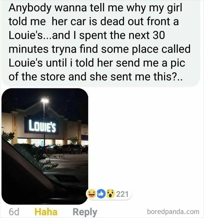 My Favourite Store, Louie’s