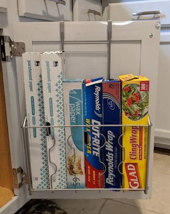 Stop Treating Your Cabinet Doors Like Wall Art And Slap This <a Style="Display:inline;" Href="Https://Www.amazon.com/Simplehouseware-Cabinet-Organizer-Holder-Silver/Dp/B01lxkkvpk?ie=utf8&th=1&linkcode=ll1&tag=bpalpaca-20&linkid=4c7b8da2896841b95c82c701a30af6f6&language=en_us&ref_=as_li_ss_tl" Target="_blank"><span Style="Font: Inherit; Color: #d74b1f;"> Over Door Cabinet Organiser</Span> On There—it’s Like Giving Your Shelves A Second Closet