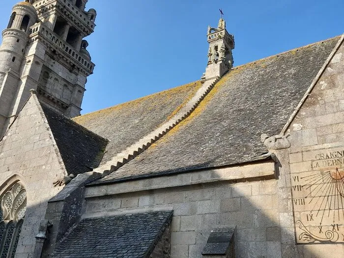 Church In Roscoff, Brittany