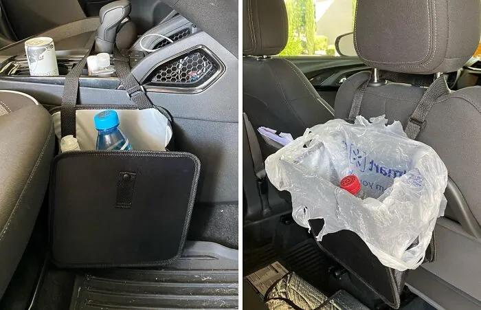 Keep Your Ride Rubbish-Free With This <a Style="Display:inline;" Href="Https://Www.amazon.com/Hanging-Waterproof-Organizer-Capacity-Powertiger/Dp/B075mxy6dq?ie=utf8&th=1&linkcode=ll1&tag=bpraccoon-20&linkid=35d089db6d989a15c8850fa2d269d090&language=en_us&ref_=as_li_ss_tl" Target="_blank"><span Style="Font: Inherit; Color: #d74b1f;"> Foldable Car Trash Can</Span> That's The Perfect Pit Stop For Your Trash