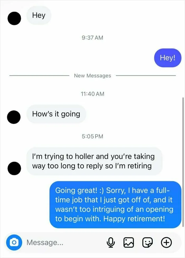 Guy I (Used To) Find Attractive Happened To Slide Into My Dms