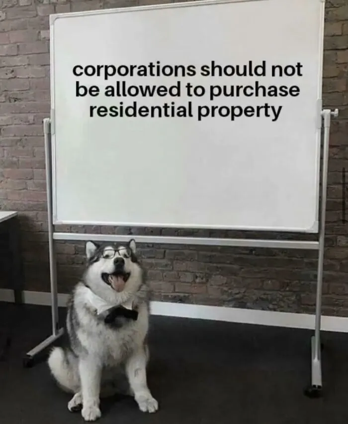 Corporations Have No Business Buying Residential Property