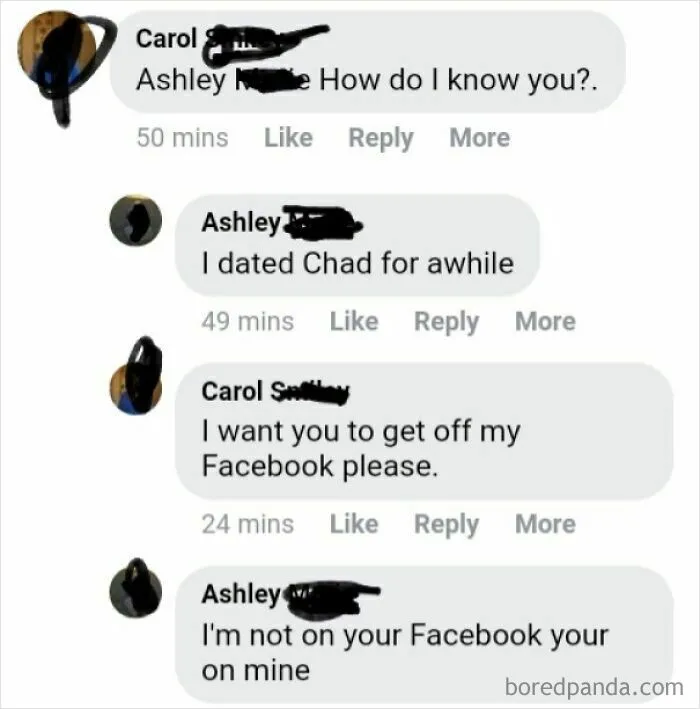Get Off My Facebook Please