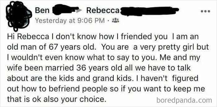 I Don’t Know How I Friended You I Am An Old Man