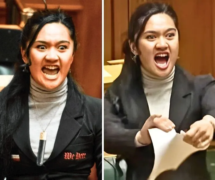 She Is The Youngest New Zealand Mp And Performs The Traditional Māori Haka Dance In Parliament. Her Ancestry Dates Back 5,000 Years
