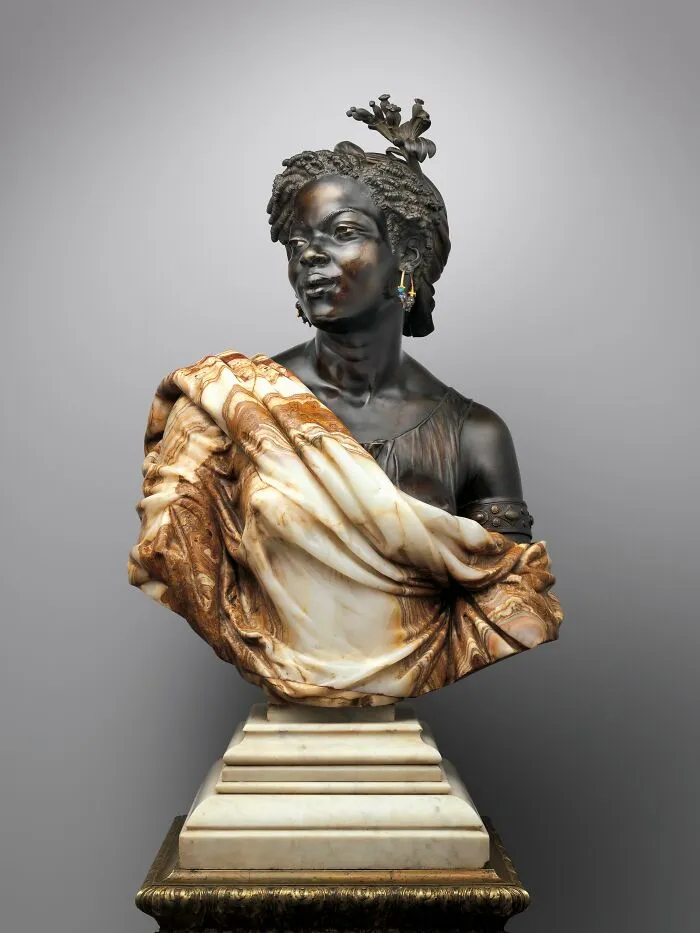 La pastora de Cabras de las colonias (por Charles-Henri-Joseph Cordier). Francia, 1861