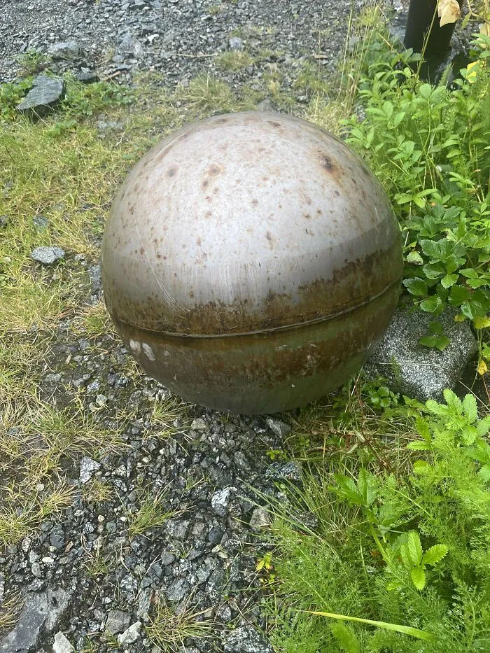 Metal Sphere Found Floating In Ocean On Se Alaskan Coast