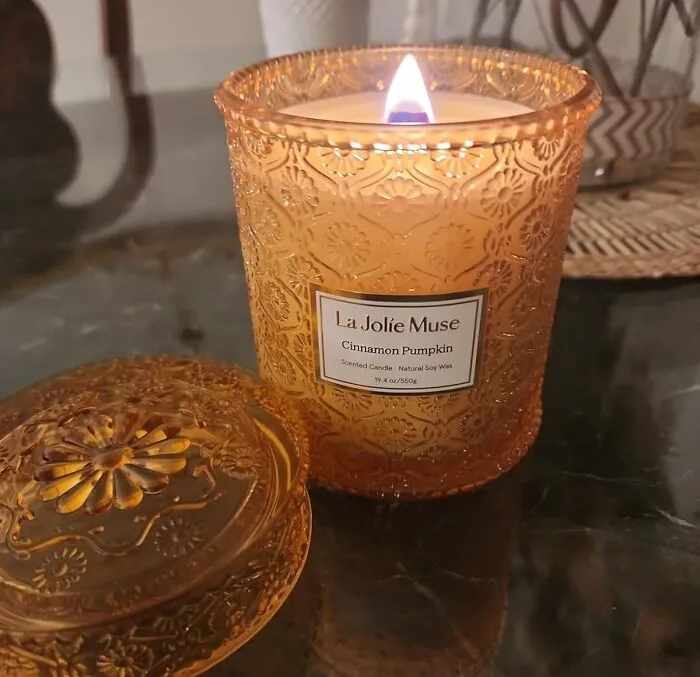<a style="display:inline;" href="https://www.amazon.com/JOLIE-MUSE-Berries-Bergamot-Scented/dp/B08CRJRC3R?ie=UTF8&th=1&linkCode=ll1&tag=bpbuffalo-20&linkId=a8c9a878e977db18ce4b62d8f4add73d&language=en_US&ref_=as_li_ss_tl " target="_blank"> "<span Style="Font:inherit;color:#d74b1f;">Fancy candles</Span> I love but never wanna buy because ain’t no body got time for that... but it makes me so happy!" - <span Style="Font:inherit;color:#808080"> mononoke85</Span>