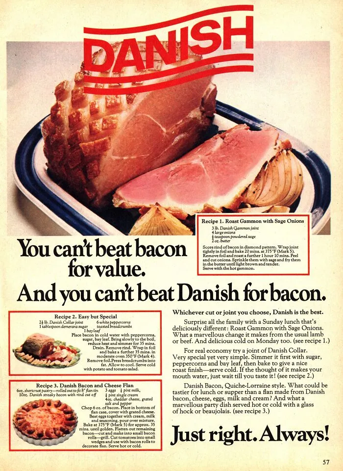 Danish Bacon Advert (1973)