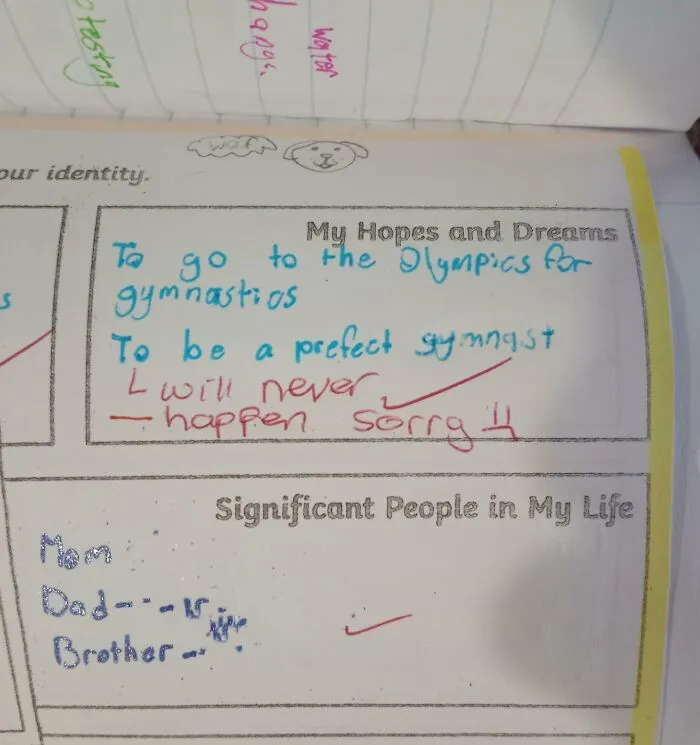 Uninspiring Teacher Comment