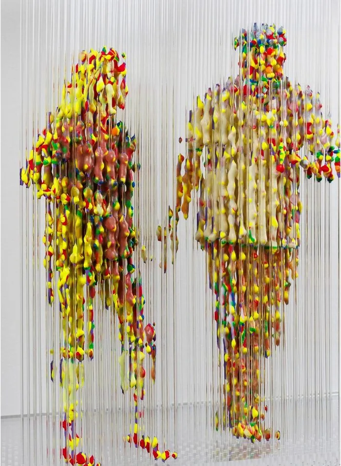 Artist Paints 3D Abstract Sculptures Of People (25 Pics)