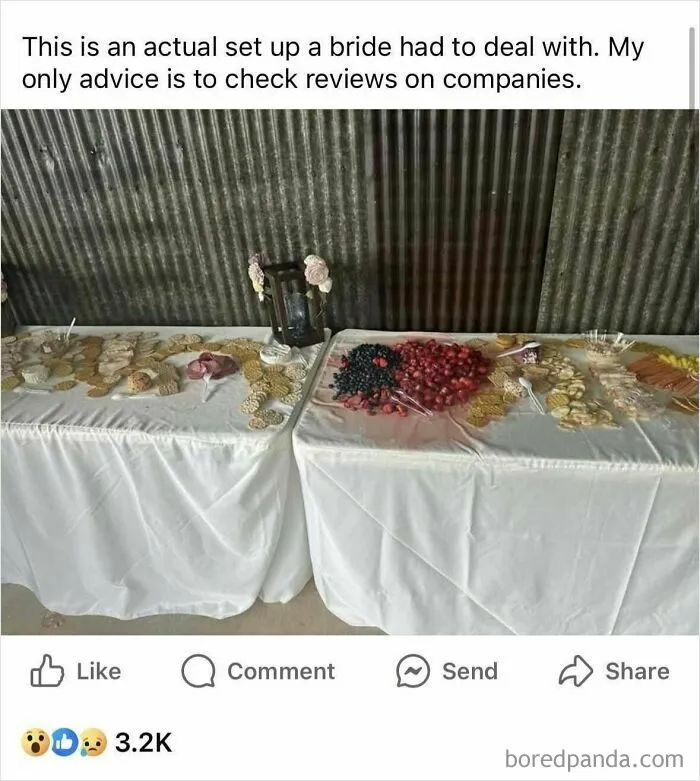 “Budget” Grazing Table - You Get What You Paid For