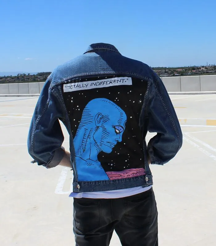 Girlfriend Painted The Back Of My Jacket. Any Watchmen Fans Here?