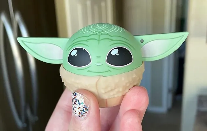 This  <a Style="Display:inline;" Href="Https://Www.amazon.com/Bitty-Boomers-Star-Wars-Mandalorian/Dp/B085wqmtjs?ie=utf8&linkcode=ll1&tag=bpbanana-20&linkid=841e3f16dabba348b8e58be56b011c89&language=en_us&ref_=as_li_ss_tl" Target="_blank"><span Style="Font: Inherit; Color: #d74b1f;"> Grogu Mini Bluetooth Speaker </Span> Lets You Stream Baby Yoda Noises While Convincing Kids You’re Secretly Jedi Adjacent