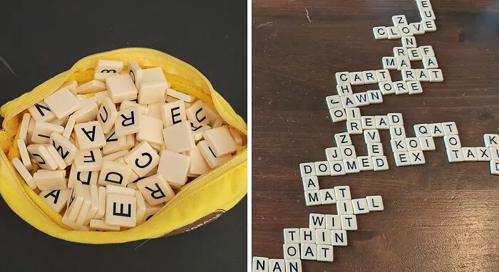 Forget Polite Conversation, It's Time To Fling Some Letters! With <a Style="Display:inline;" Href="Https://Www.amazon.com/Bananagrams-1295-Banagrams-Multi-Award-Winning-Word/Dp/1932188126?ie=utf8&th=1&linkcode=ll1&tag=bpbanana-20&linkid=e3eb880f2b58e55015a2439f0f7c3480&language=en_us&ref_=as_li_ss_tl" Target="_blank"><span Style="Font: Inherit; Color: #d74b1f;"> Bananagrams </Span>, You're Basically Signing Up To Unleash Your Inner Word Nerd On Those Unsuspecting Kiddos