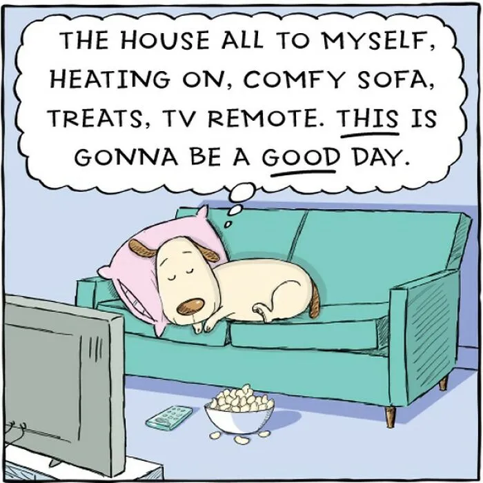 This Artist Created 35 Adorable Comics That Perfectly Capture A Dog’s Life