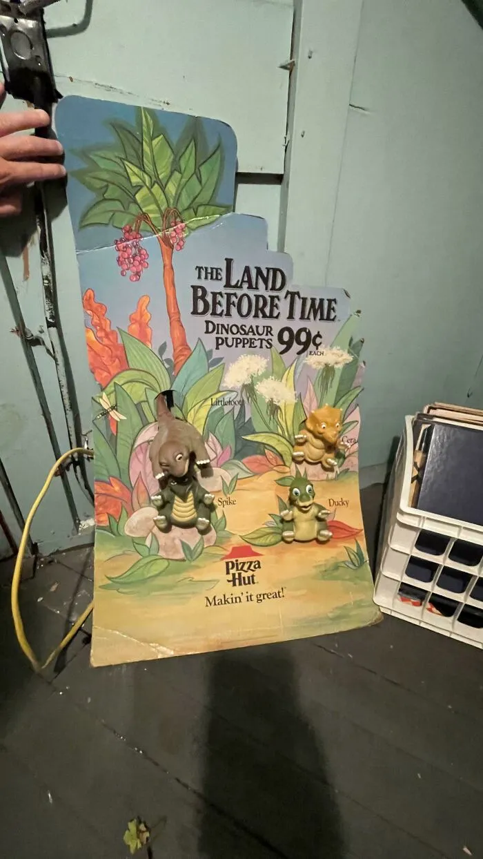 Dad Worked At Pizza Hut. Brought This Home For Me In 1988