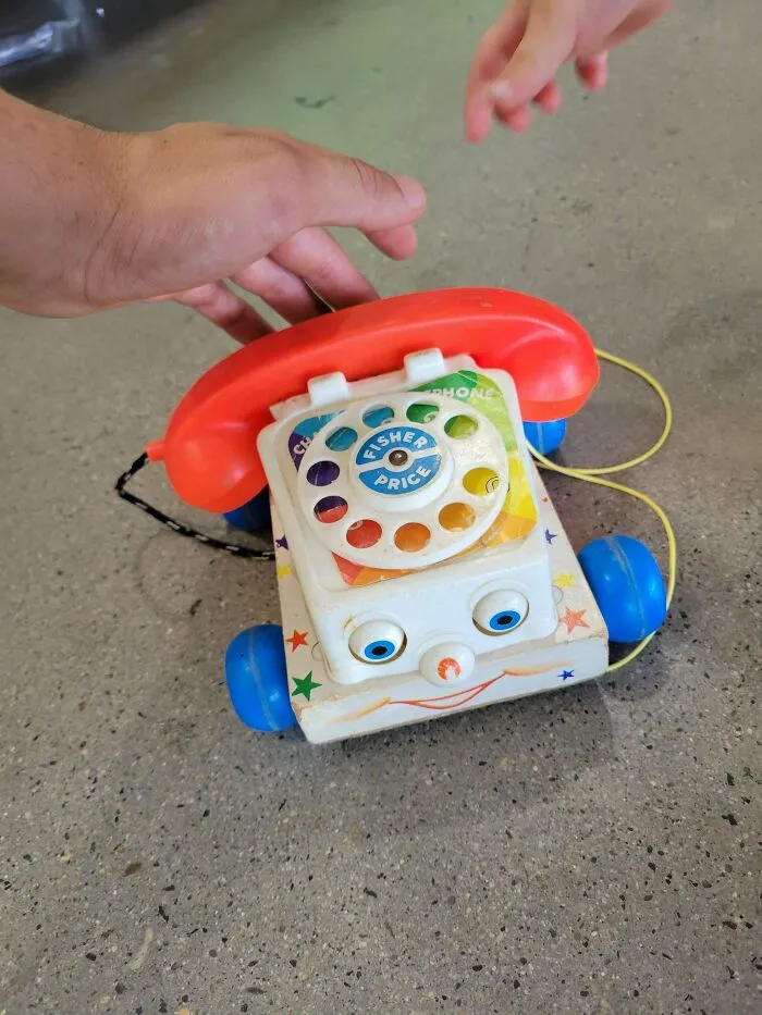 Got This Guy At The Thrift Store For $4 My 2 Year Old Loves It