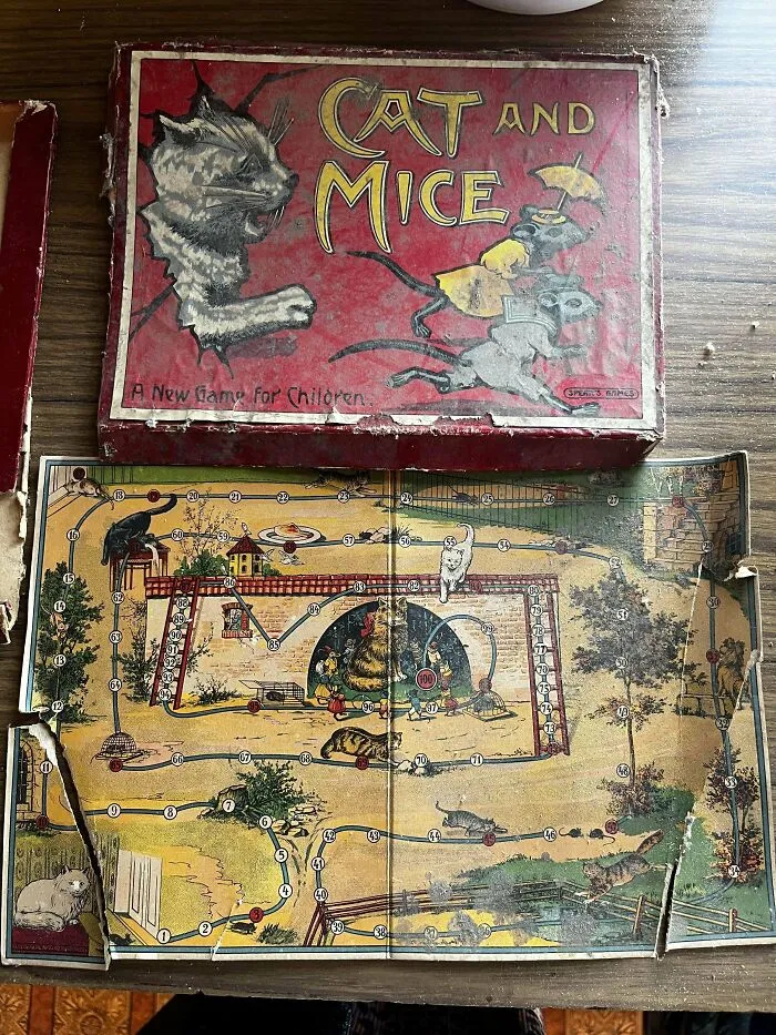 Antique Games We Found In The Attic Today. They All Look To Be Around 1920’s