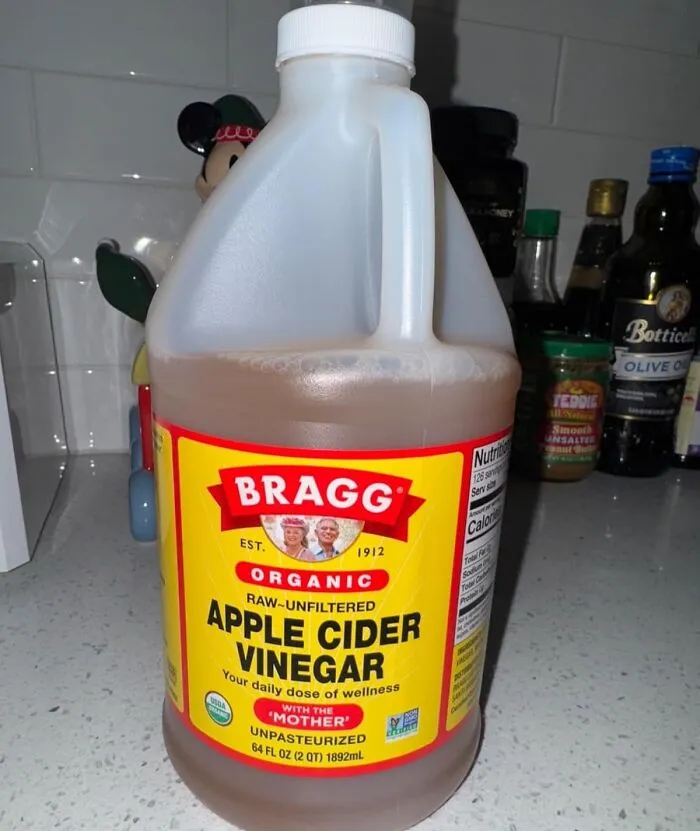 <a style="display:inline;" href="https://www.amazon.com/Bragg-Organic-Vinegar-Unfiltered-Ingredients/dp/B0BGYTGT7X?ie=UTF8&th=1&linkCode=ll1&tag=bppear-20&linkId=41debf36e6b70f936929b8cad9485307&language=en_US&ref_=as_li_ss_tl " target="_blank"> "<span Style="Font:inherit;color:#d74b1f;">Apple Cider Vinegar</Span> to burn off small dark spots and moles. Can mix with bentonite clay for brightening facial." - <span Style="Font:inherit;color:#808080"> locksoflore</Span>
