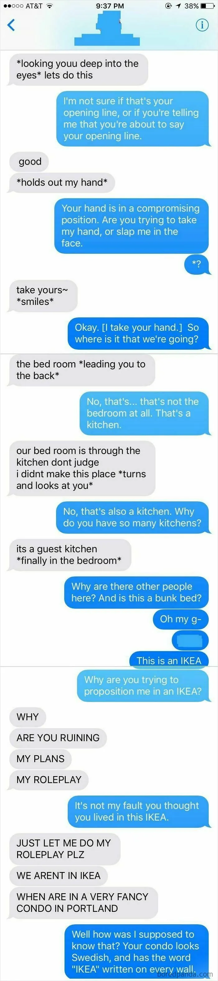 He's Been Begging For Weeks To Do A "Sexy Roleplay" With Me. I Finally Said Yes. I Think He Regrets Everything Now