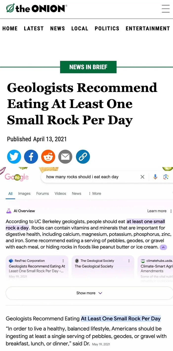 Google AI Eat The Whole Websites