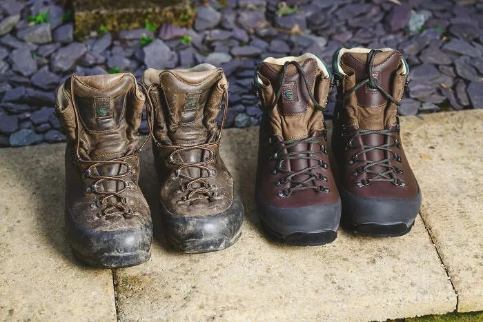 After 7 Years And Thousands Of Miles Hiking I Treated Myself To A New Pair Of Altberg Boots