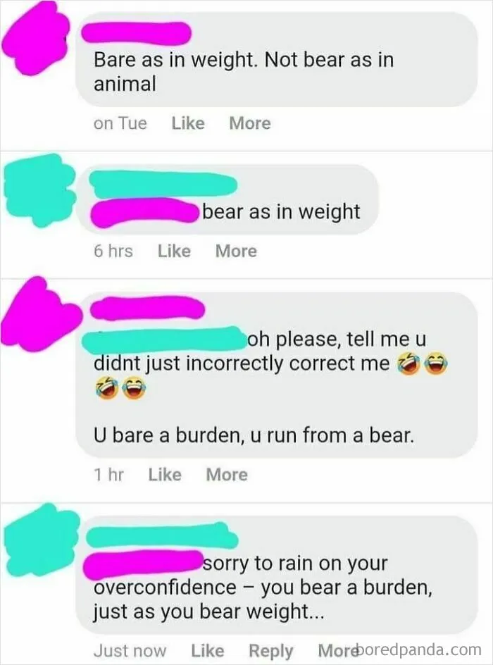 This Online Group Exists To Shame Overconfident Know-It-Alls Who Incorrectly Correct Other People (New Pics)