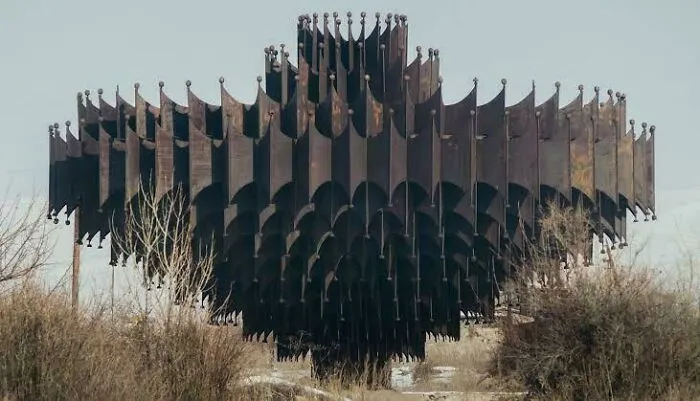 The Iron Fountain In Armenia