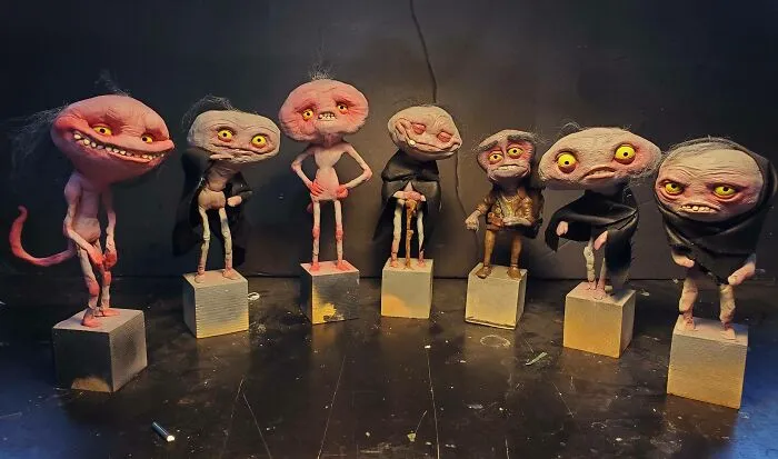 I Made Some Creepy Little Goblins I'm Calling 'The Neblings'