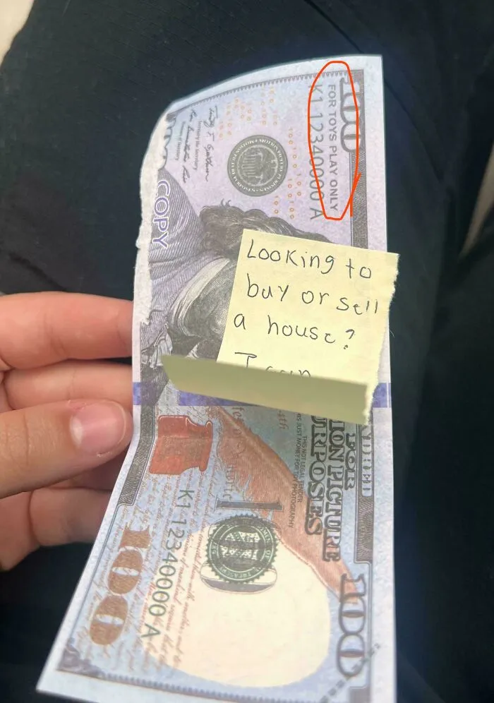 Thought It Could Be For Food…