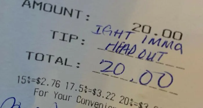 The Jerk That Left A Meme For A Tip