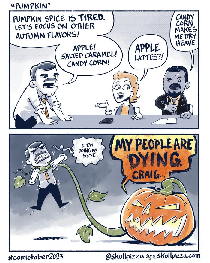 20 “Skull Pizza” Comics That Prove Horror And Comedy Are A Perfect Match (New Pics)