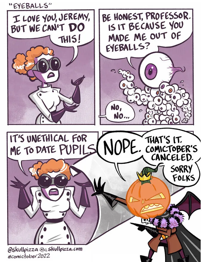 20 “Skull Pizza” Comics That Prove Horror And Comedy Are A Perfect Match (New Pics)