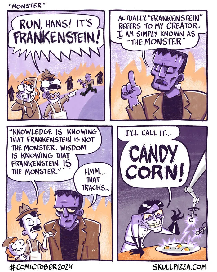 20 “Skull Pizza” Comics That Prove Horror And Comedy Are A Perfect Match (New Pics)