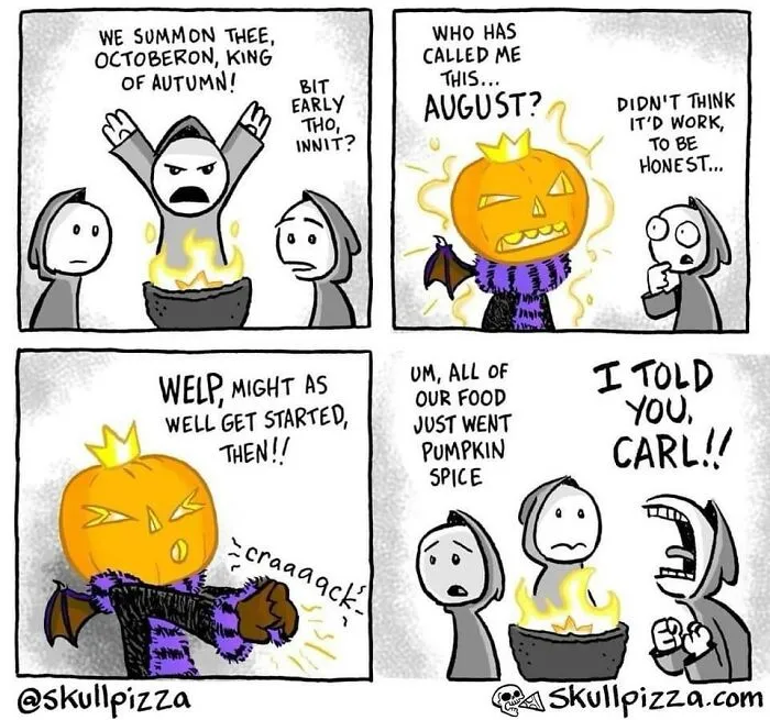 20 “Skull Pizza” Comics That Prove Horror And Comedy Are A Perfect Match (New Pics)