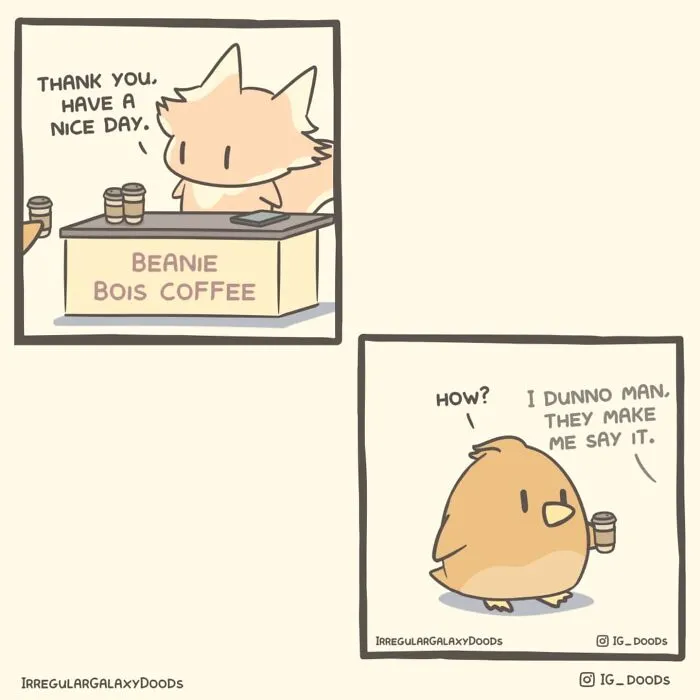 50 Wholesome And Cute Comics By Irregular Galaxy Doods (New Pics)
