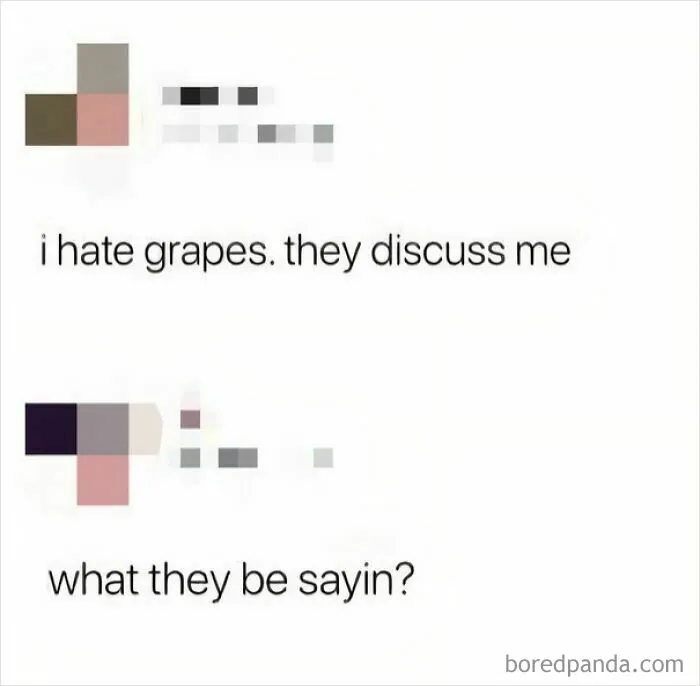 Grapes Are Discussing