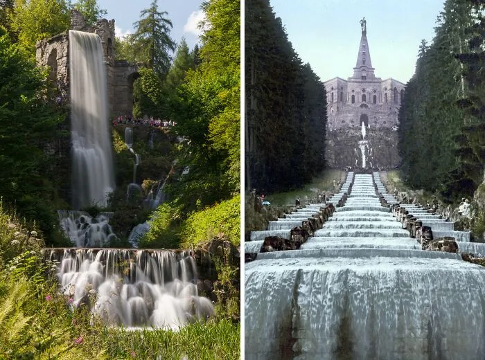 Bergpark Wilhelmshöhe Water Features, Germany