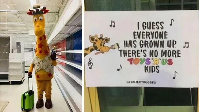 This Is Such A Sad Photo. What’s Your Favorite Memory At Toys R Us?