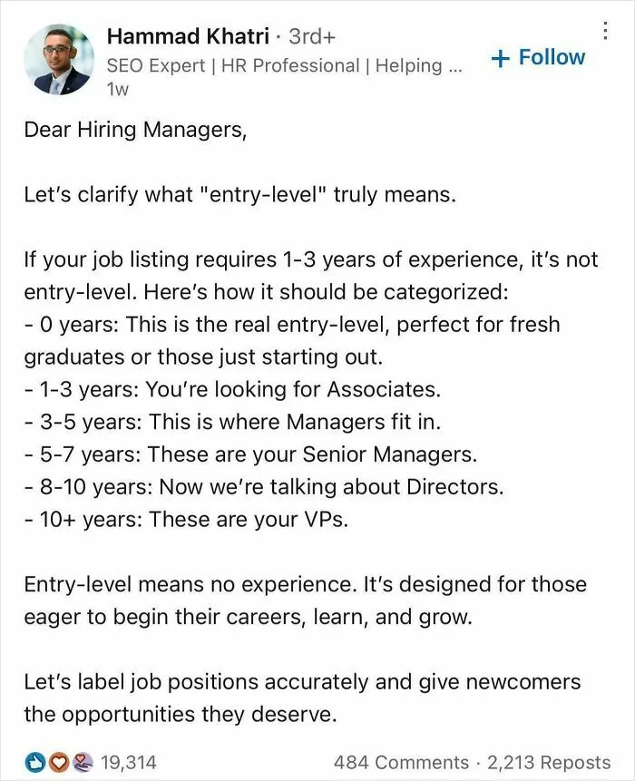 Seen On Linked-In