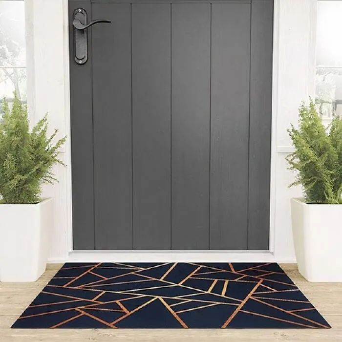 Prepare For Your Doormat To Outshine Your Entire Outfit Because This  <a Style="Display:inline;" Href="Https://Www.amazon.com/Society6-Elisabeth-Fredriksson-Hexagons-Welcome/Dp/B07zdlqfw5?th=1&linkcode=ll1&tag=bpbeaver-20&linkid=48aa600568243b470fb084d7cd2be07c&language=en_us&ref_=as_li_ss_tl" Target="_blank"><span Style="Font: Inherit; Color: #d74b1f;"> Geometric Welcome Mat </Span> Is Too Glam To Handle