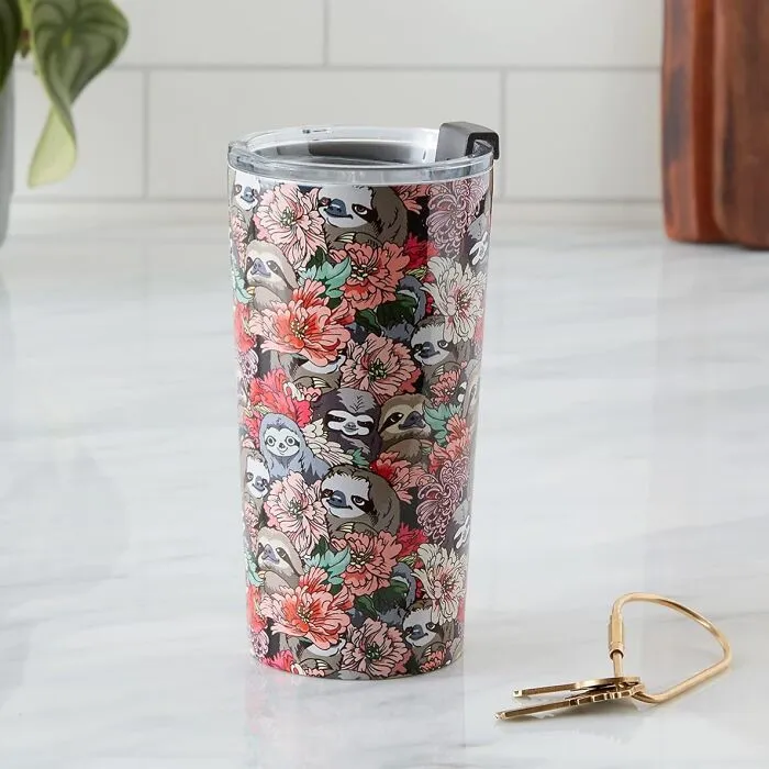 This  <a Style="Display:inline;" Href="Https://Www.amazon.com/Society6-69799-Trvlmg-Huebucket-Because-Sloths/Dp/B07zfh5qqp?th=1&linkcode=ll1&tag=bpbeaver-20&linkid=db3b1b04fa22be768ac40bc2ec5175c1&language=en_us&ref_=as_li_ss_tl" Target="_blank"><span Style="Font: Inherit; Color: #d74b1f;"> Sloth Print Travel Mug </Span> Is Basically The Caffeine Equivalent Of Hitting Snooze, And We’re Here For It
