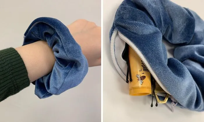 This <a Style="Display:inline;" Href="Https://Www.amazon.com/Lokistashed-Scrunchies-Original-Scrunchie-Accessories/Dp/B082bkv85q?ie=utf8&th=1&linkcode=ll1&tag=bpbutterfly-20&linkid=16f34431d41570a7405c28610053e995&language=en_us&ref_=as_li_ss_tl" Target="_blank"><span Style="Font: Inherit; Color: #d74b1f;"> Hair Scrunchie With A Hidden Pocket </Span>is All You Need To Stash Your Emergency Lipstick, A Spare Key, Or A Tiny Stress Ball Because Adulting Requires Strategic Snack Storage