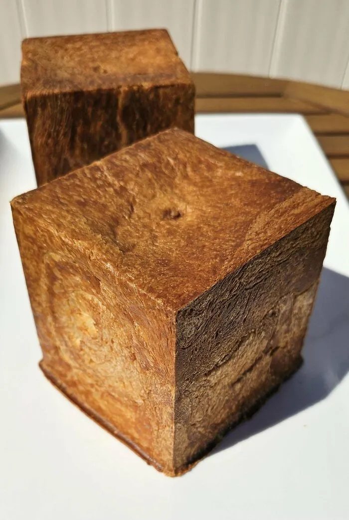 Tropézienne Cubes, Filled With Vanilla Diplomat Cream