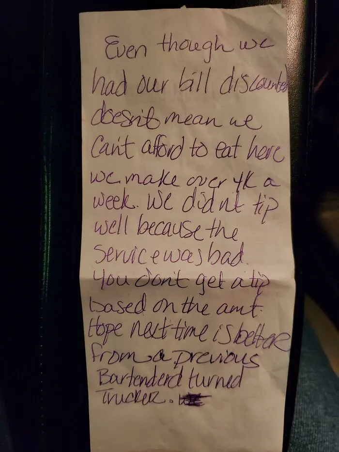 My First Nasty Note