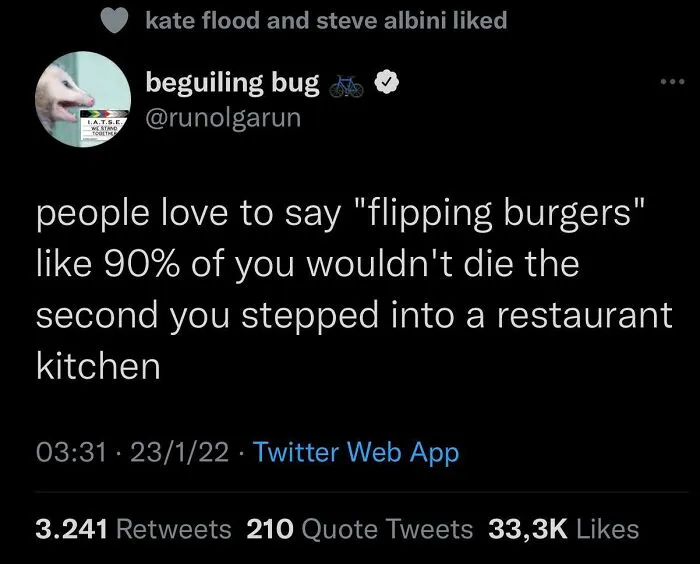 Flipping Burgers