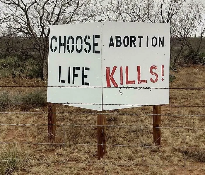 Choose Abortion, Life Kills!