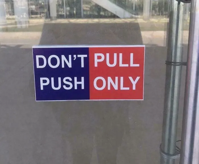 Don't Pull Push Only